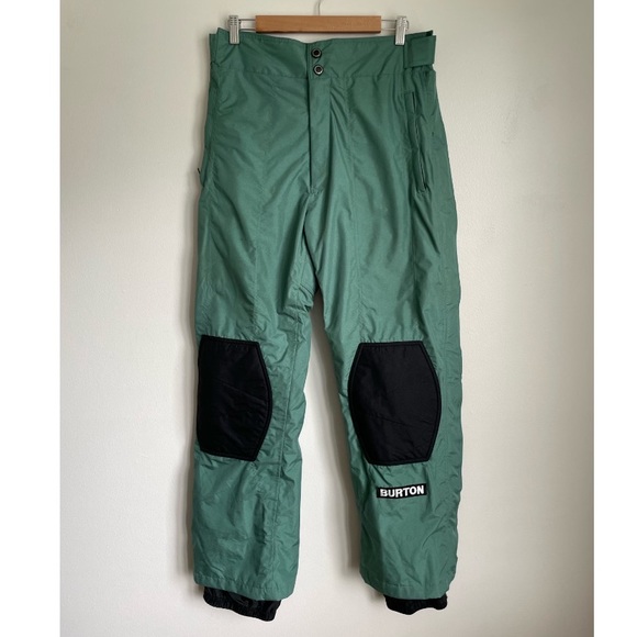 Burton -Retro Snowboarding Snow Pants in Tahoe and True Black - Picture 2 of 6